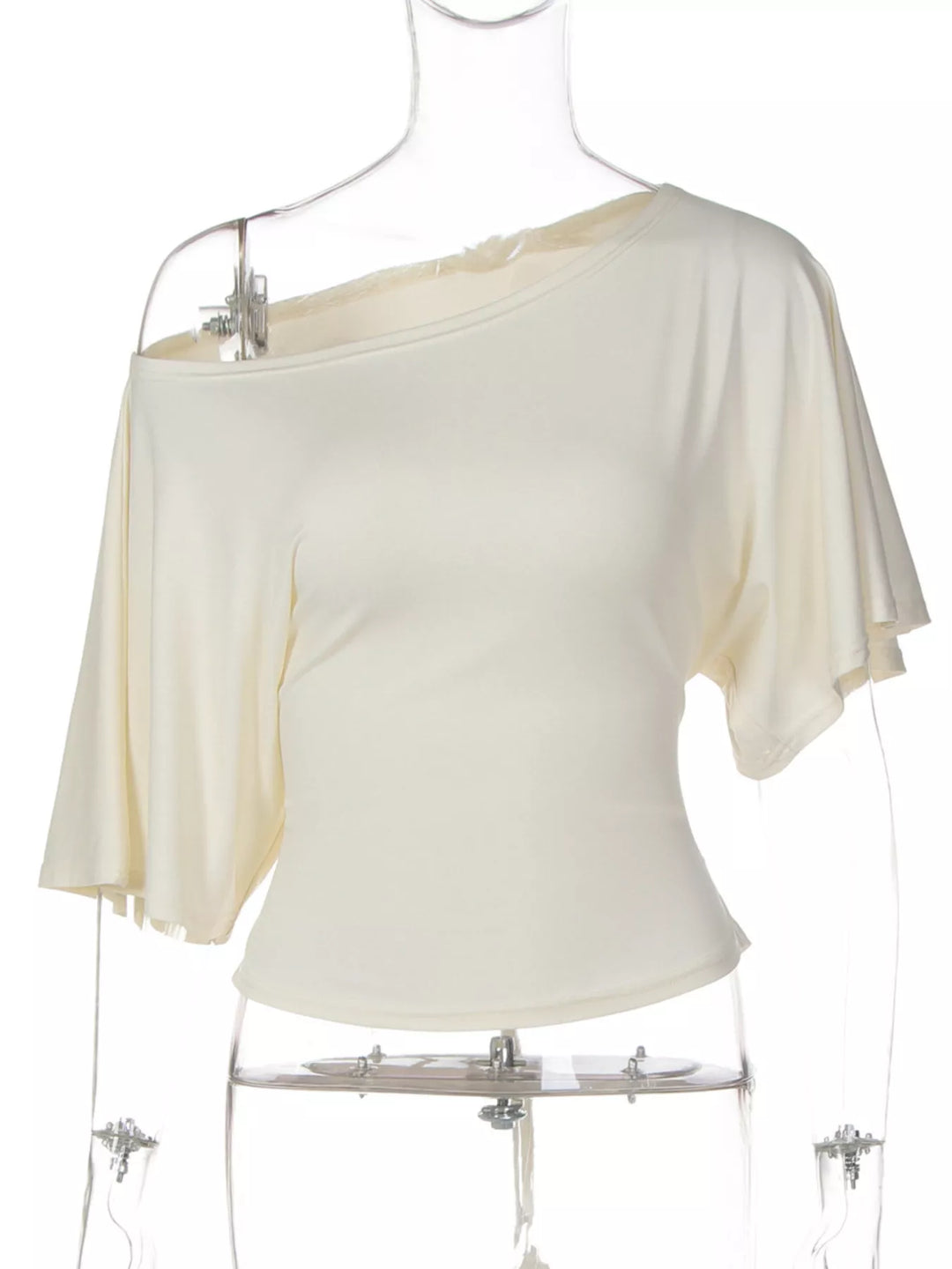 Boat Neck Short Sleeve T-Shirt