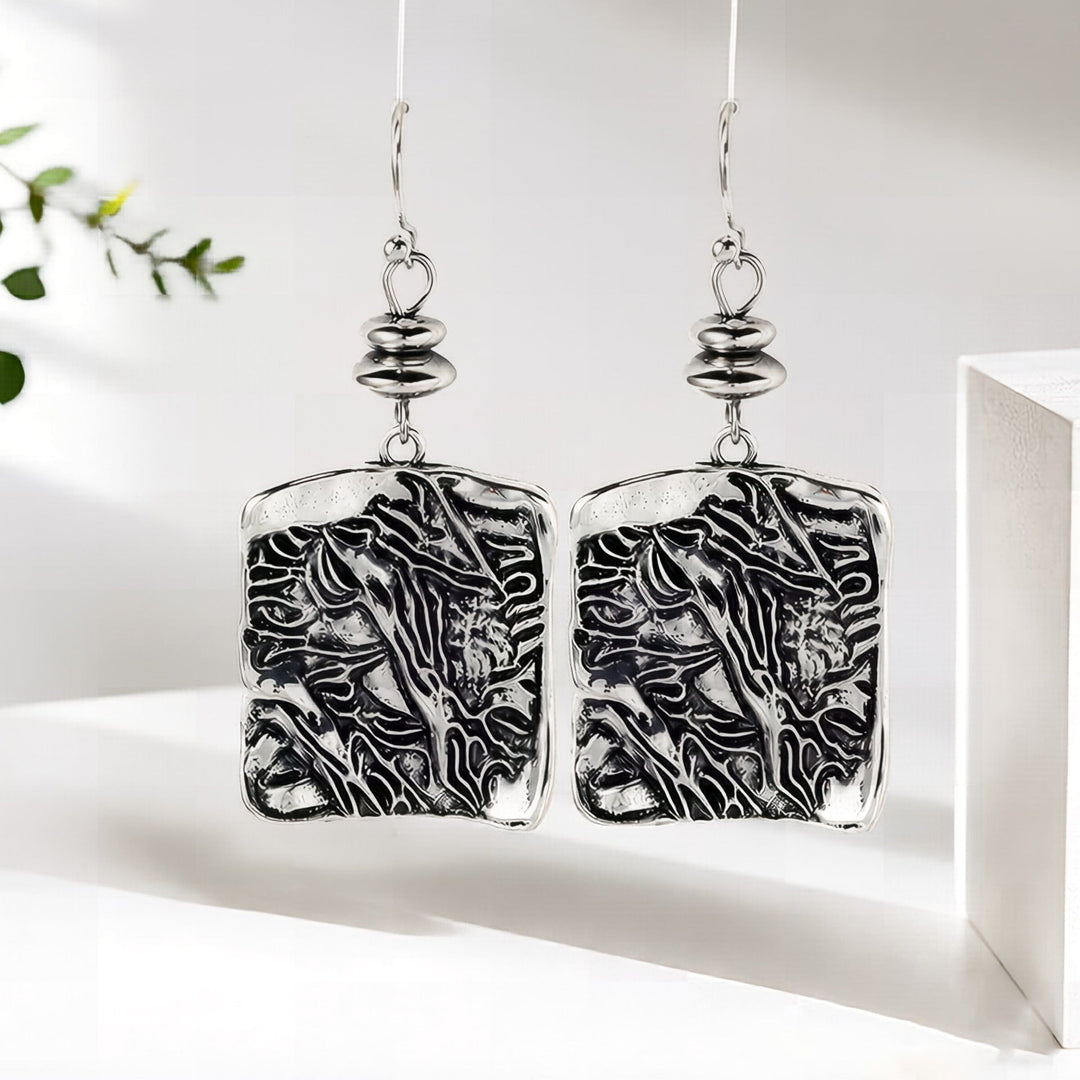Vintage Square Earrings For Women