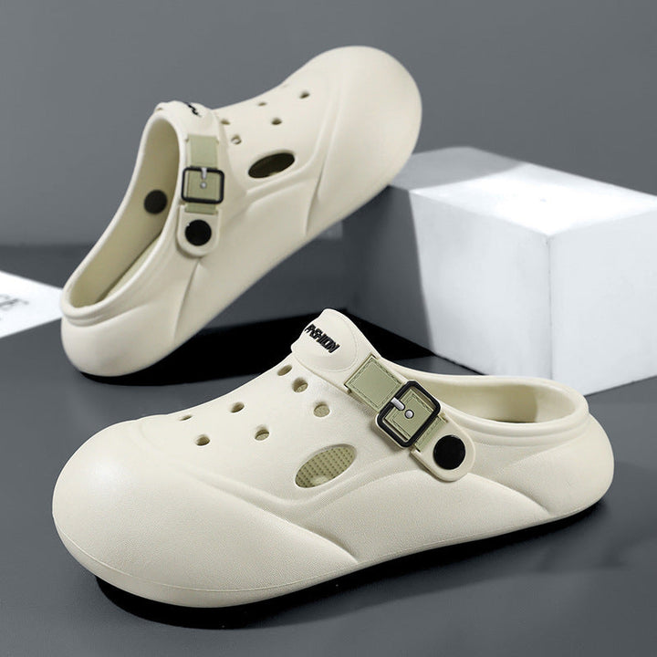 Non-slip Deodorant Thick-soled Mens Outdoor Clog Sandals