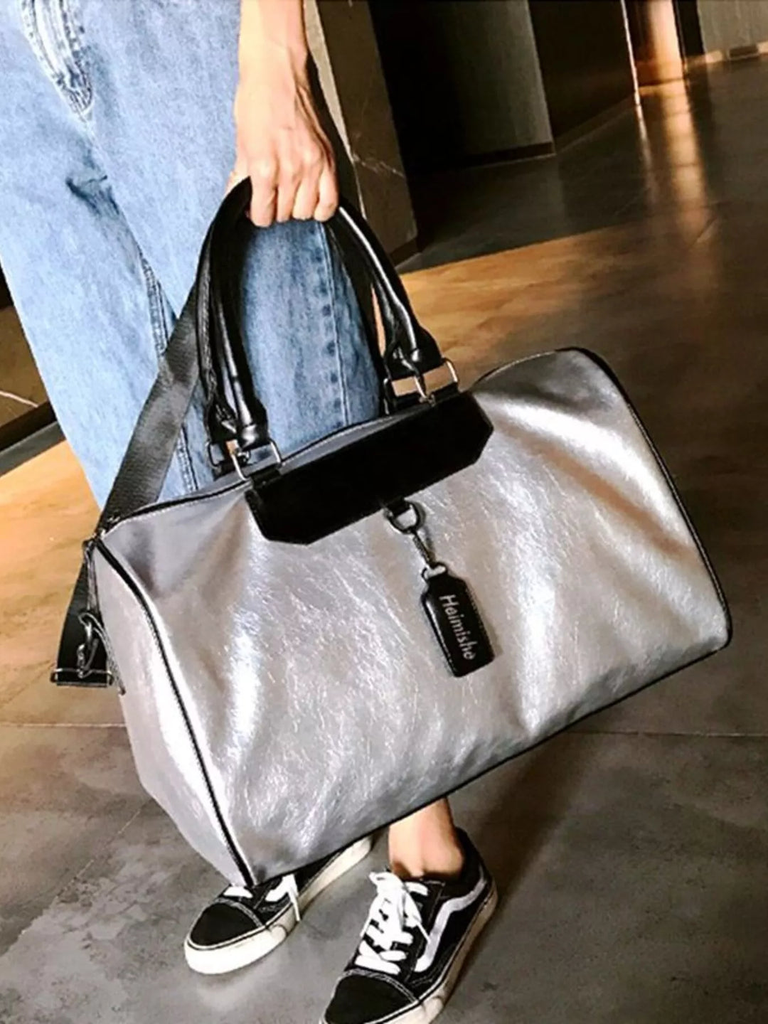 PU Leather Travel Bag