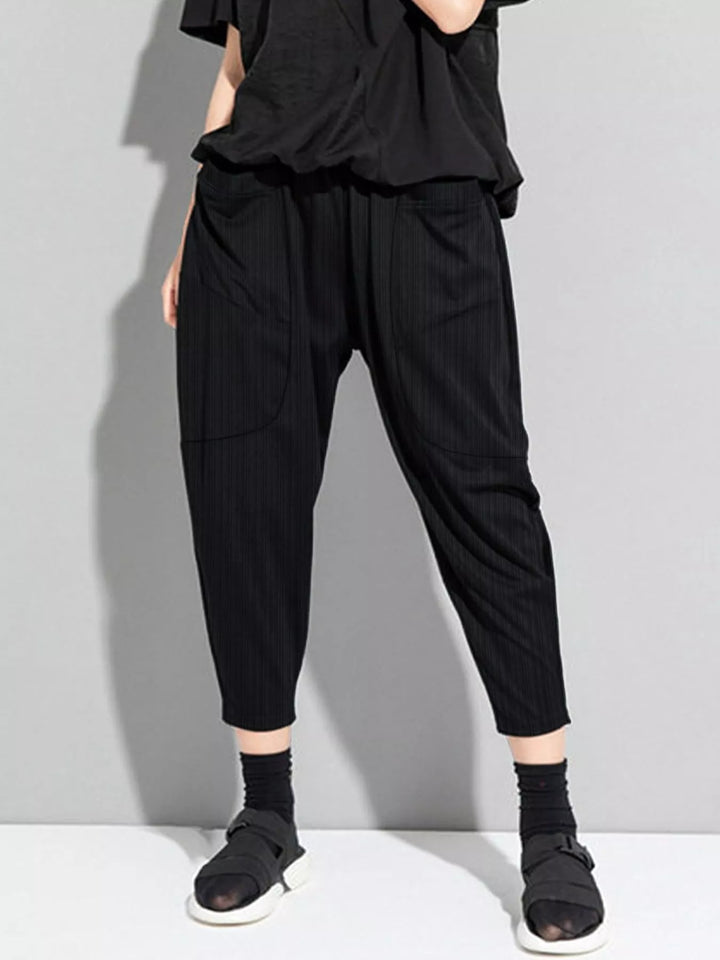 Plus Size Loose Fit Harem Pants