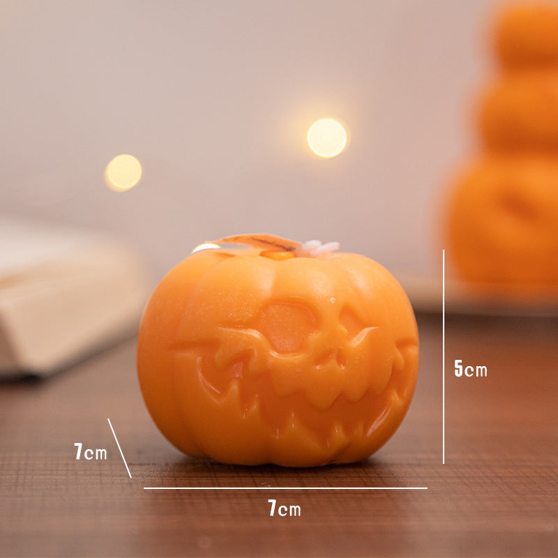 Halloween Pumpkin Aromatherapy Candle Decoration