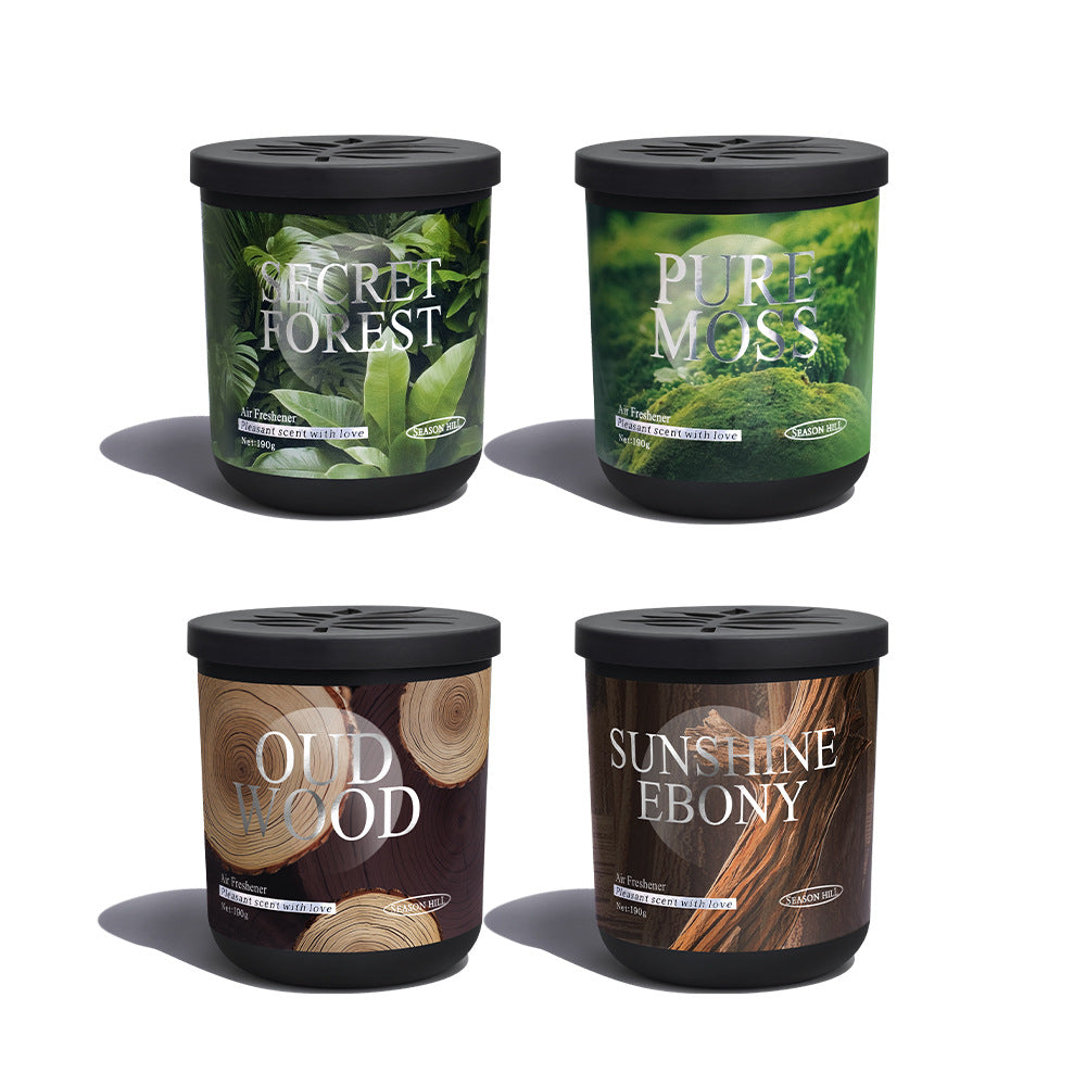 Dark Series Wood-Scented Smokeless Car Solid Perfume Balm