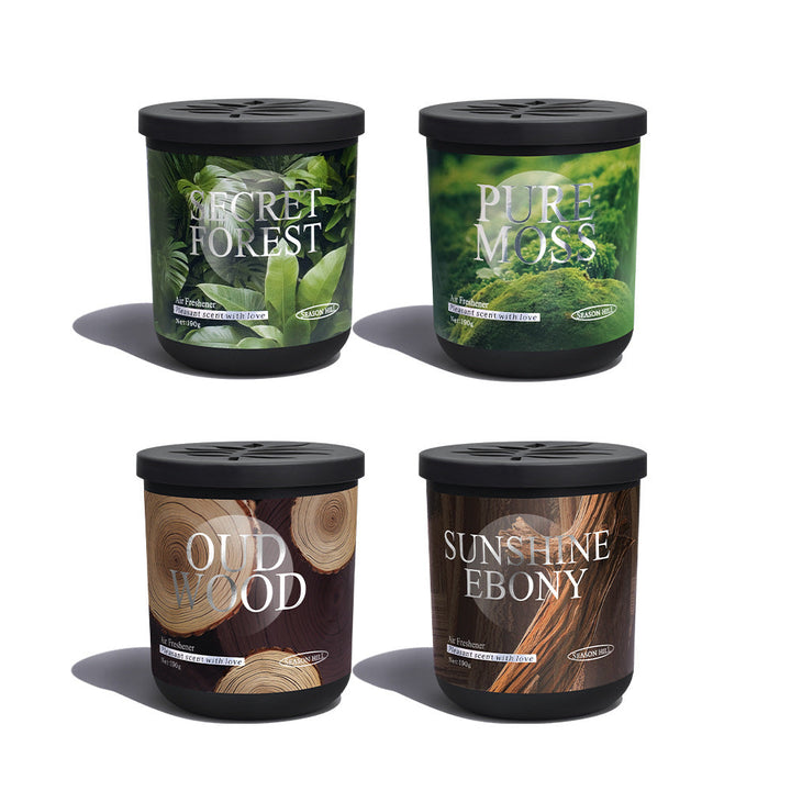 Dark Series Wood-Scented Smokeless Car Solid Perfume Balm
