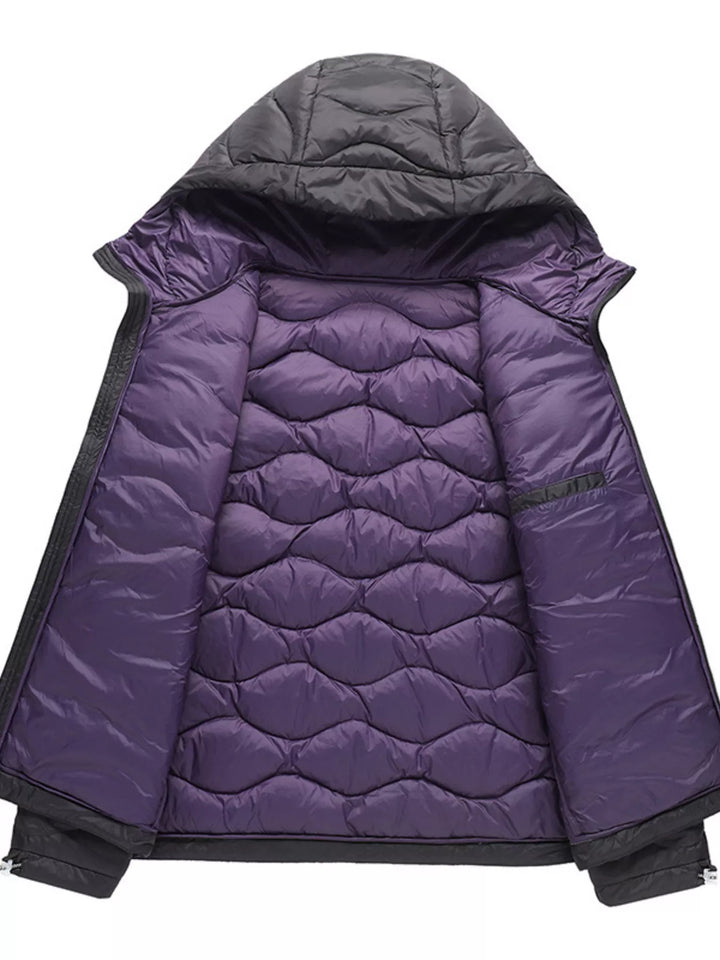Men's Plus Size Hooded Padded Puffer Jacket