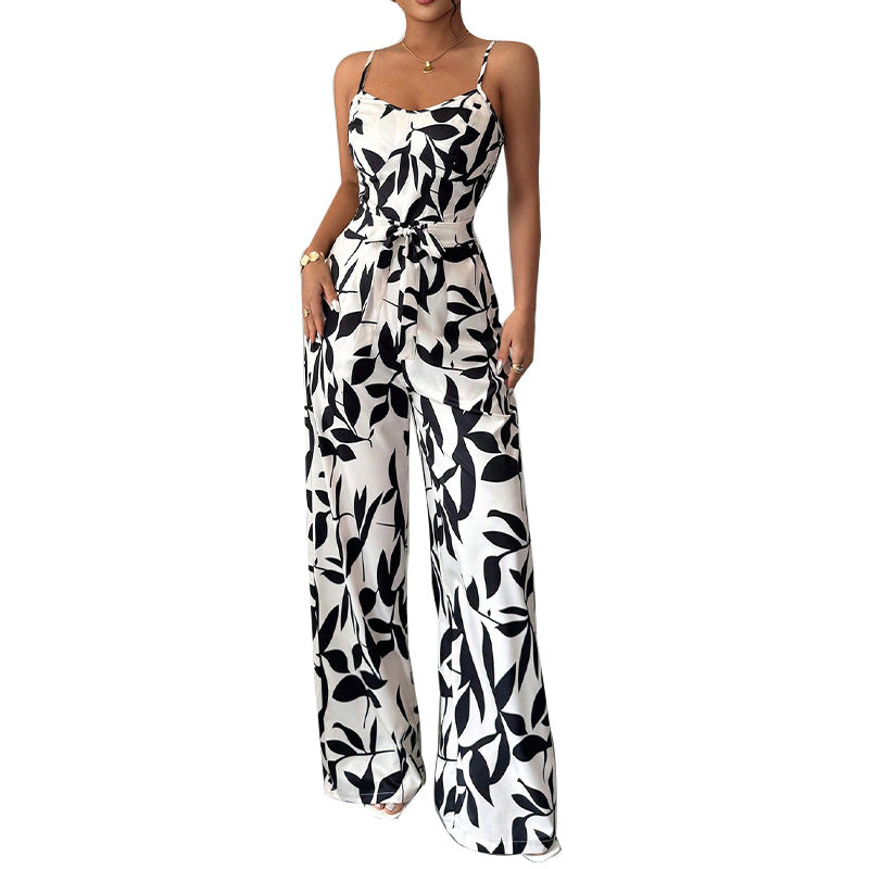 Summer European And American Women In Jumpsuits