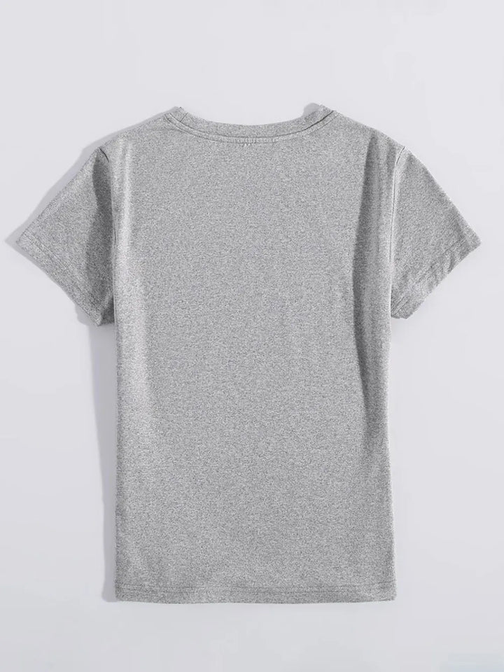 EASTER VIBES Round Neck Short Sleeve T-Shirt