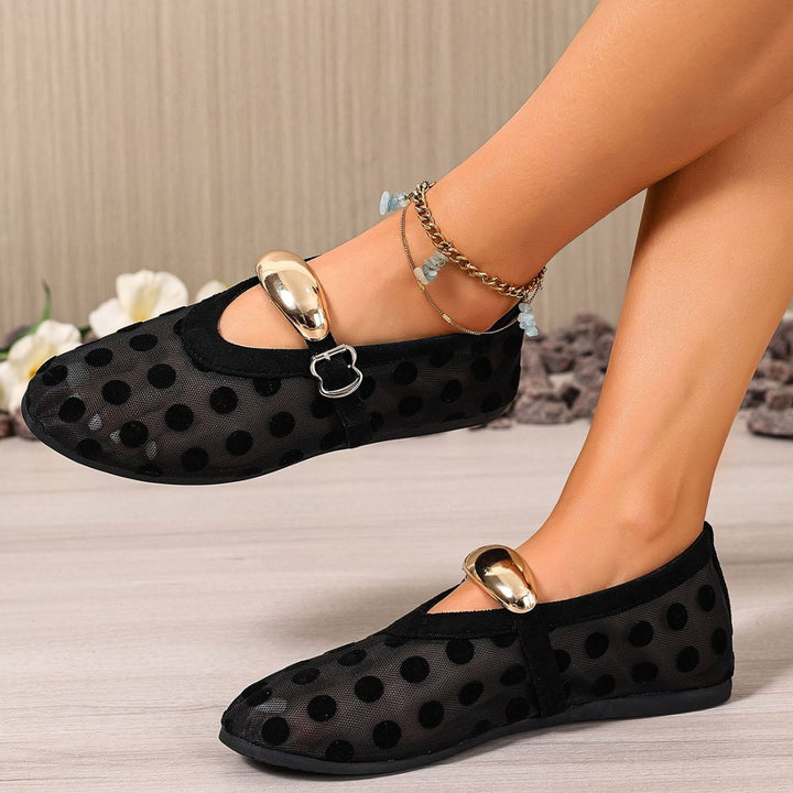 Polka Dot Slip-Ons