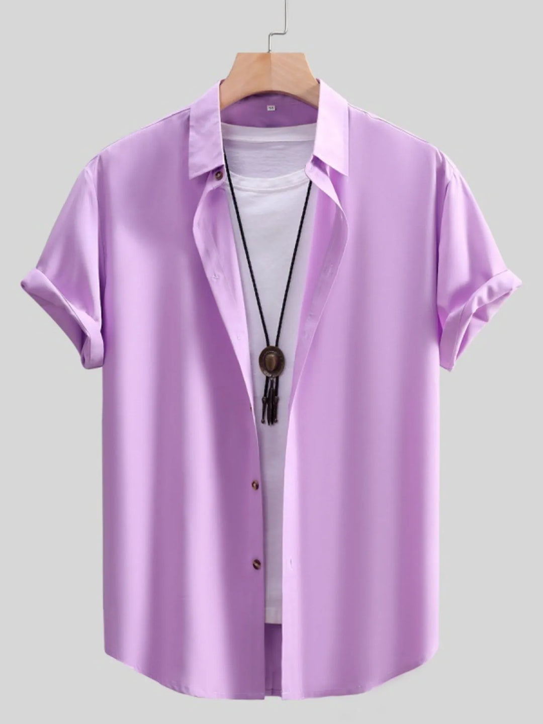 Men's Button Up Short Sleeve Shirt