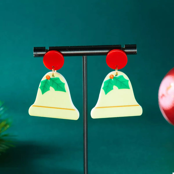 Christmas Acrylic Dangle Earrings