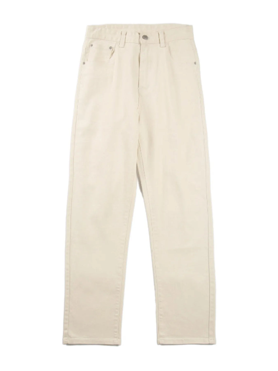 Men's Full Size Vintage Washed Straight Leg Relaxed Fit Jeans Plus Size