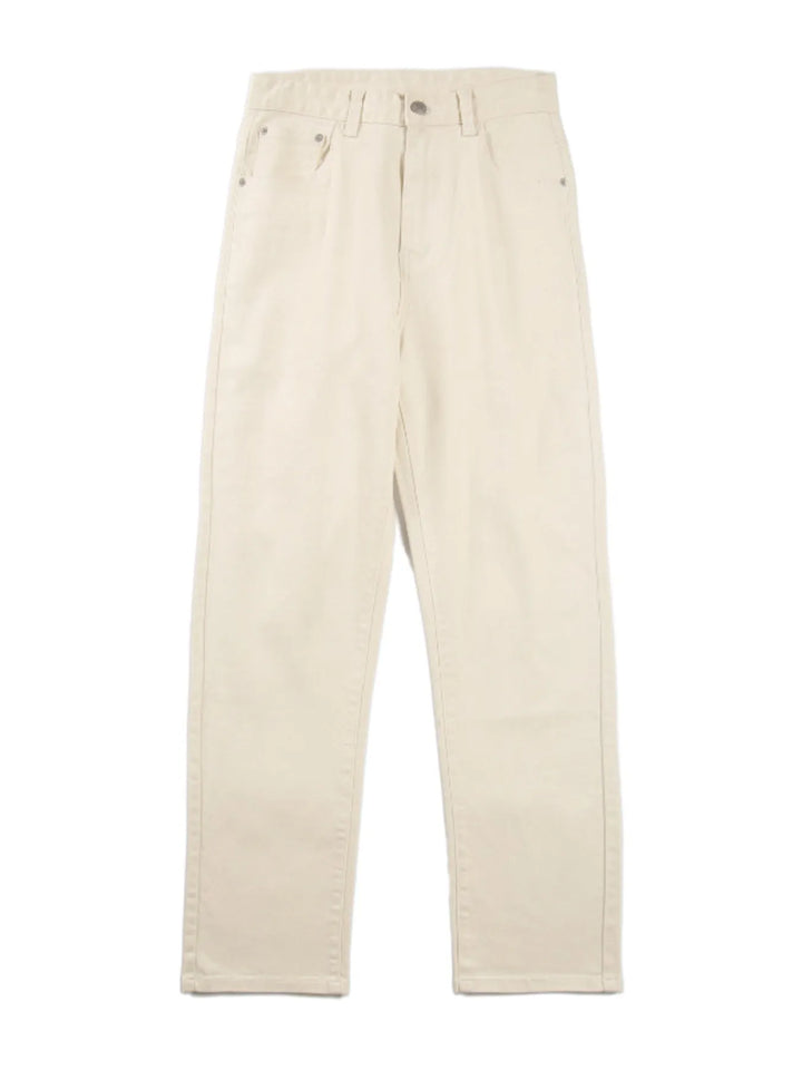 Men's Full Size Vintage Washed Straight Leg Relaxed Fit Jeans Plus Size