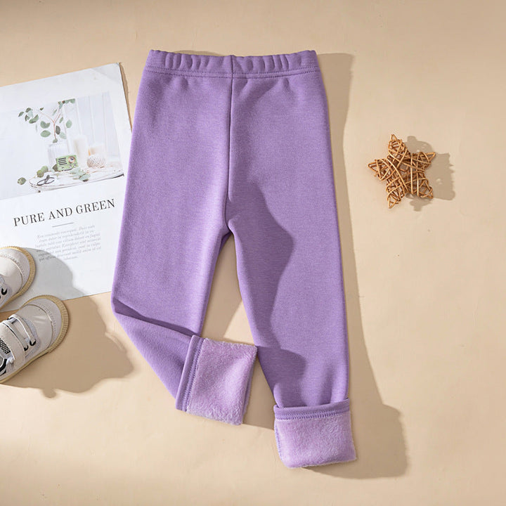 Fleece-lined Extra-thick Childrens Trousers