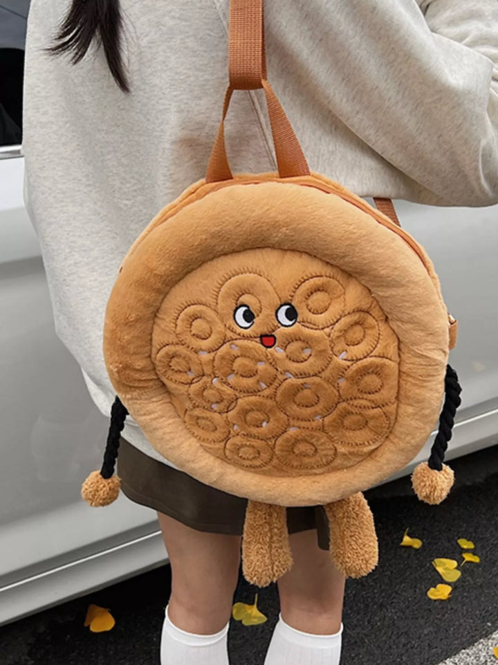 Cartoon Plush Backpack Bag