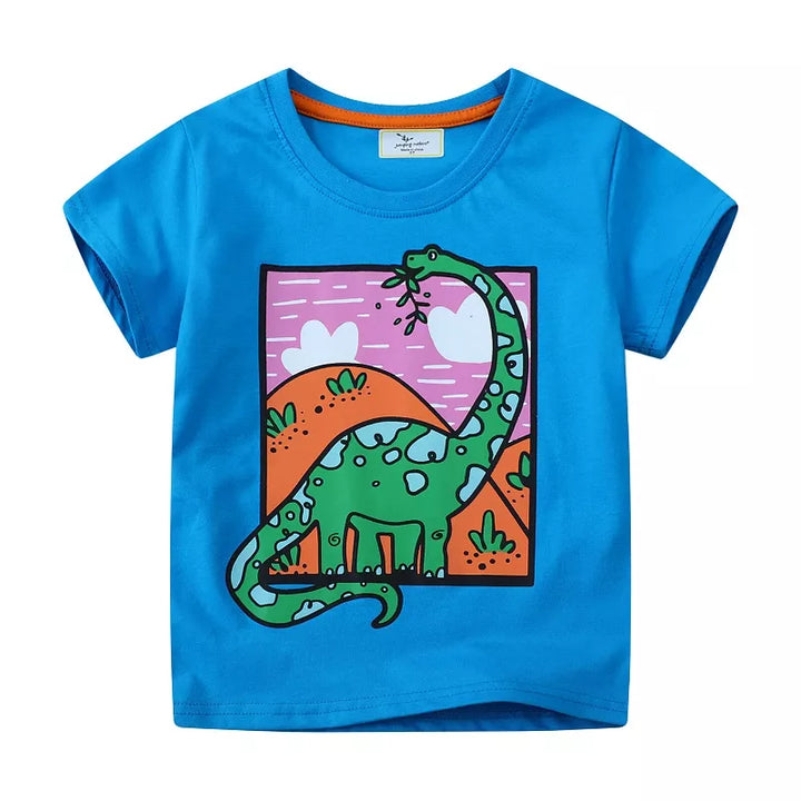 Children's Dinosaur Short Sleeve T-Shirt