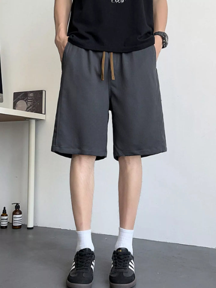 Men's Plus Size Casual Drawstring Shorts