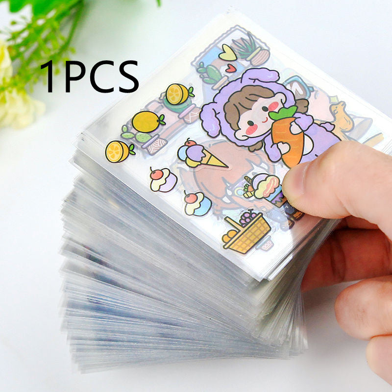 Non-duplicate PET Journal Stickers