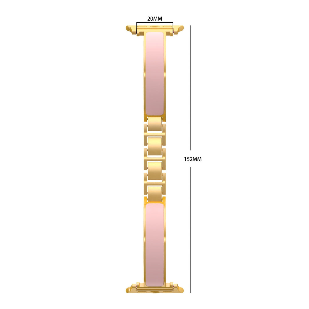 Chanel-style Bracelet-style Metal-link Watch Strap
