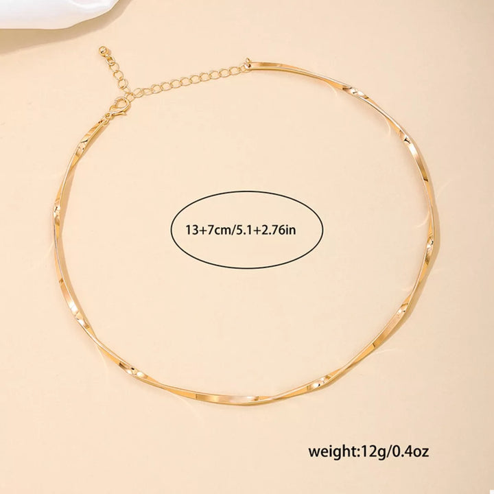 18K Gold-Plated Minimalist Necklace