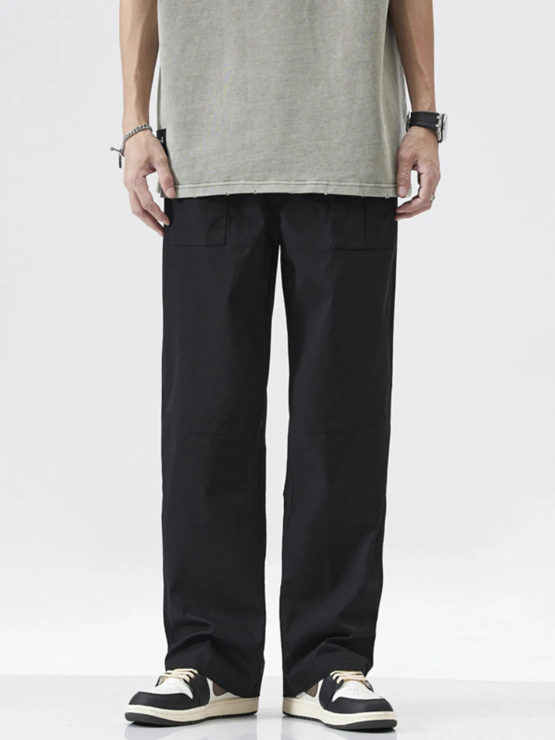 Men's Full Size Relaxed Fit Cargo Pants Plus Size