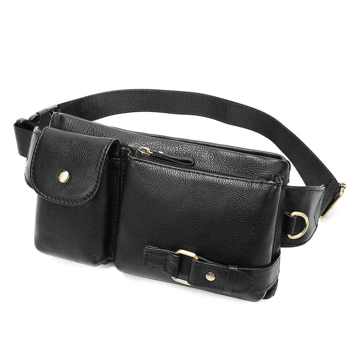 Multifunctional Mens ShoulderCrossbody Waist Bag