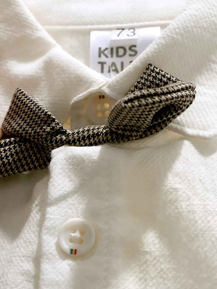 Children's Button Up Shirt and Overall Set
