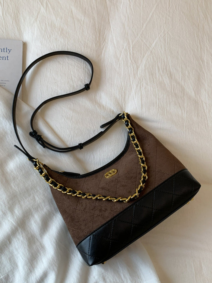 Chain Decor Crossbody Bag