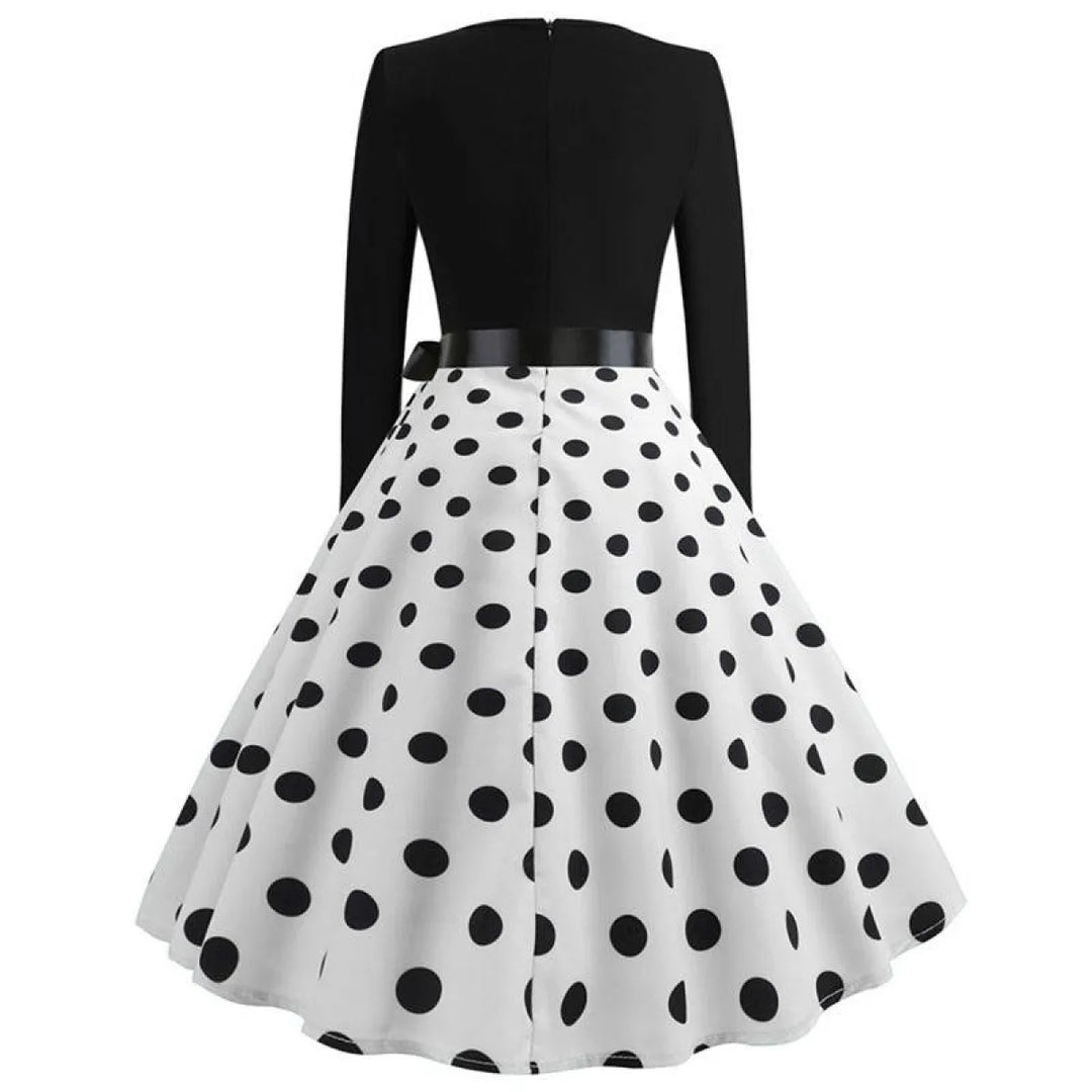Women's Christmas Styled Swing Dress