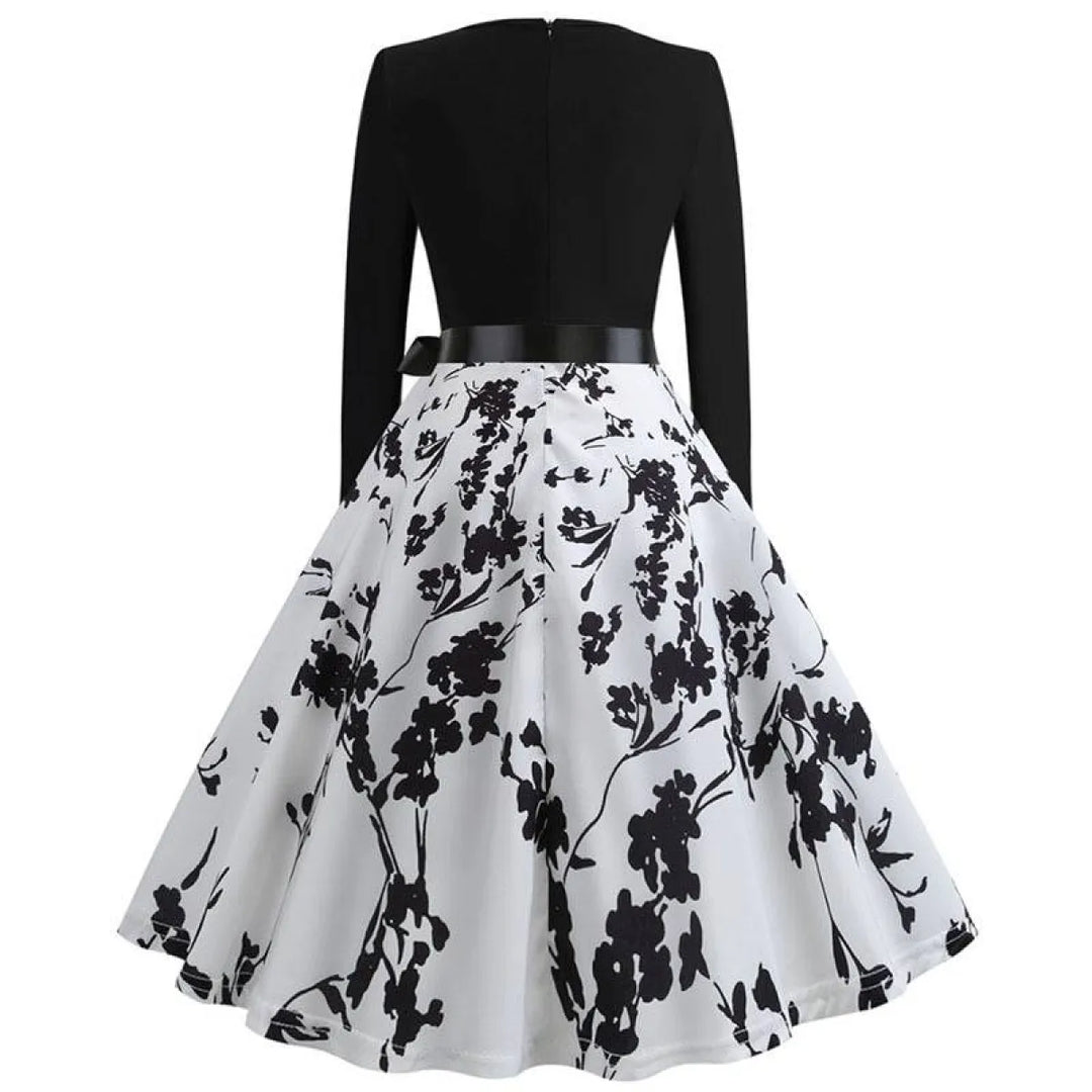 Women's Christmas Styled Swing Dress