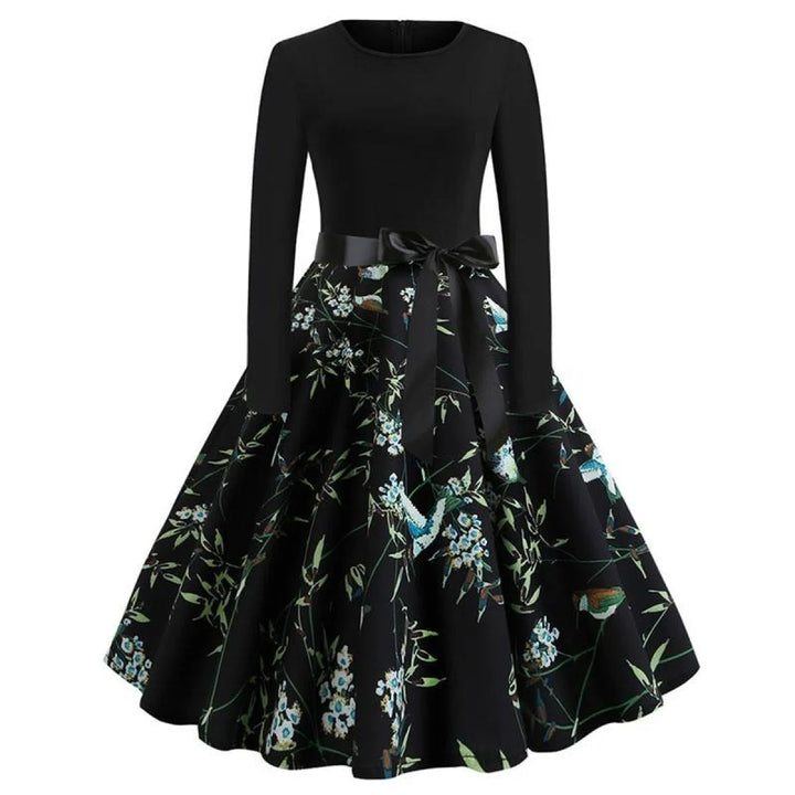Women's Christmas Styled Swing Dress