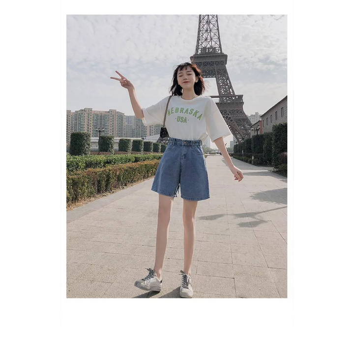 Classic Harajuku Jean Shorts