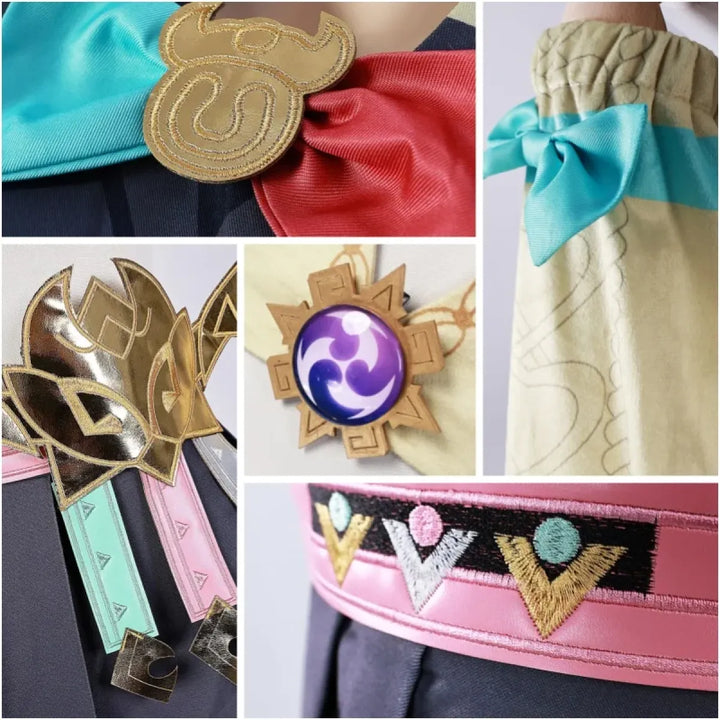Genshin Varesa Cosplay Set – Kawaii Fantasy Uniform Costume