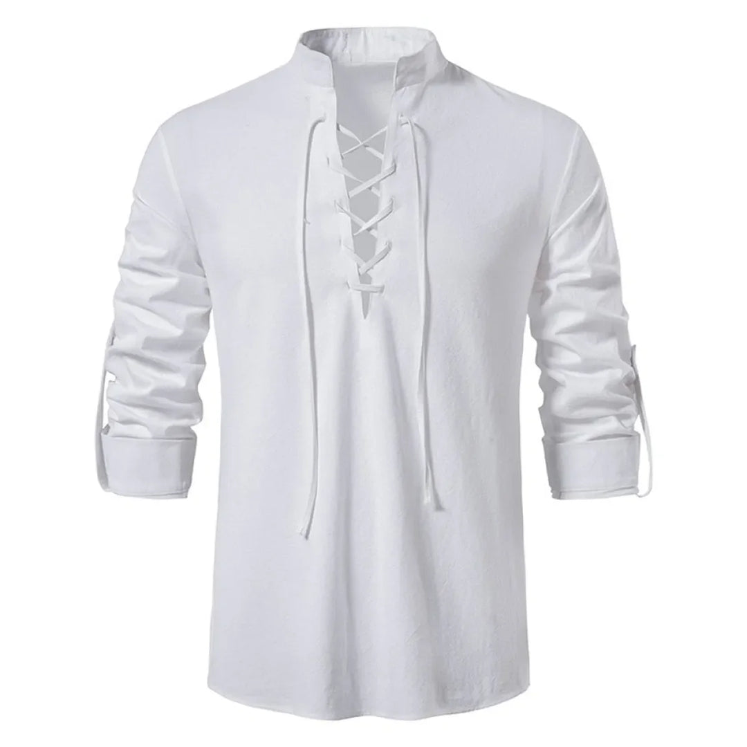 Men's Cotton Linen Tee Shirt