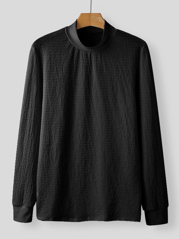 Men's Round Neck Long Sleeve T-Shirt
