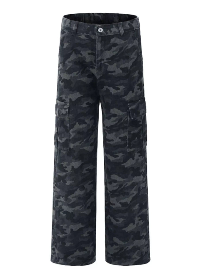 Men's Relaxed Fit Camo Cargo Pants