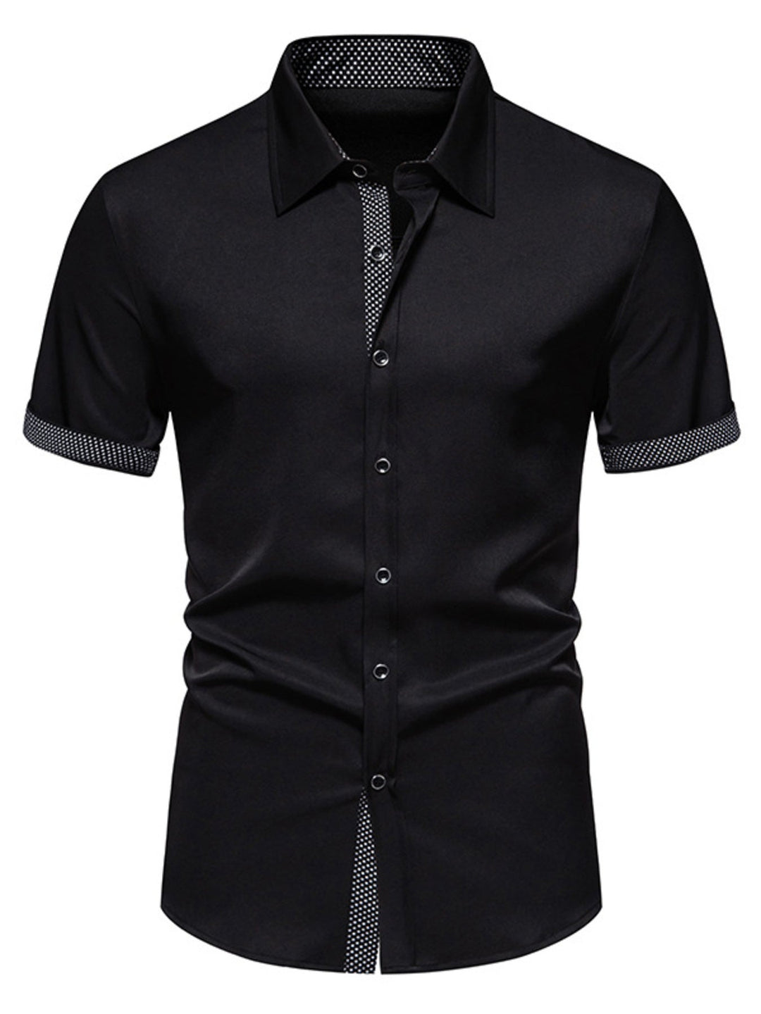 Men's Slim Fit Short Sleeve Shirt
