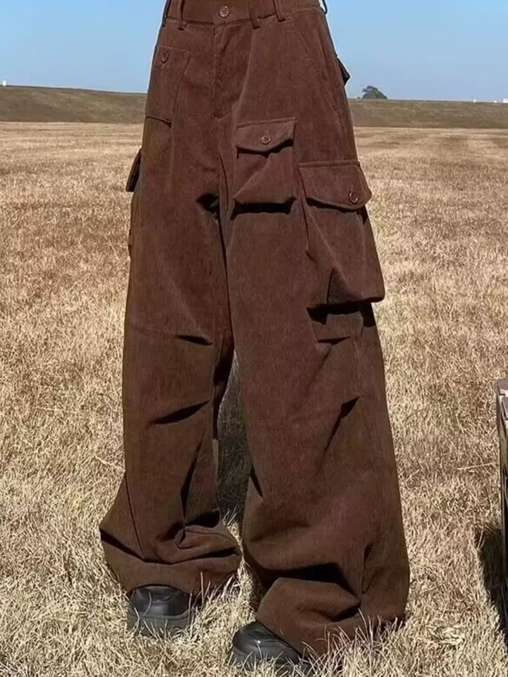 Men's Corduroy Cargo Pants