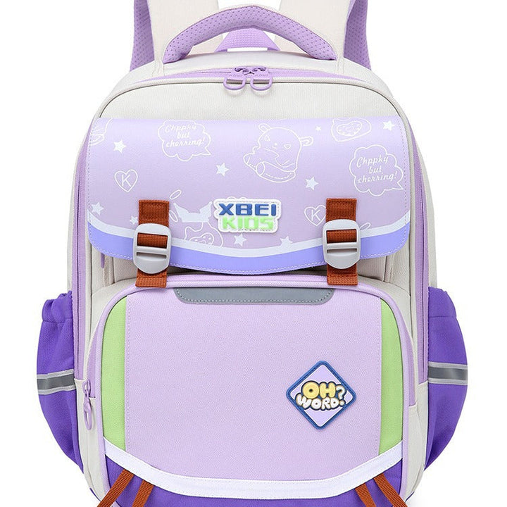 Schoolbag Burden Reduction Spine Protection Lightweight And Large Capacity Backpack