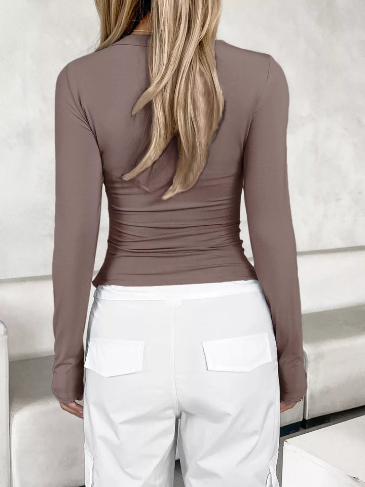 Slim Fit Long Sleeve T-Shirt