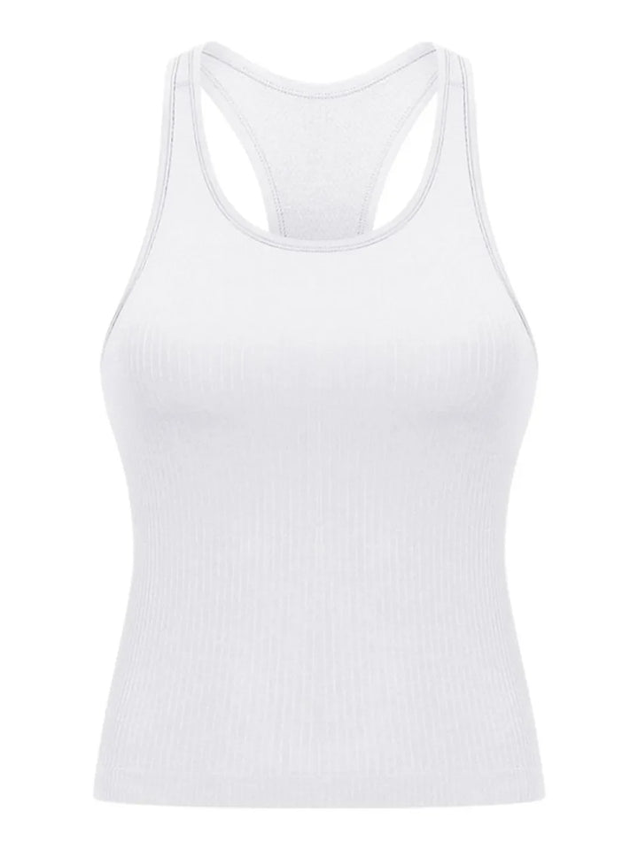 Millennia Round Neck Racerback Active Tank
