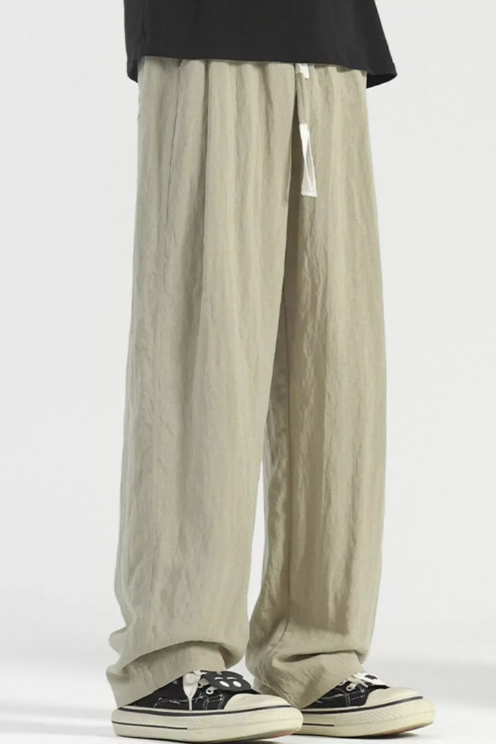 Men's Plus Size Loose Fit Drawstring Pants