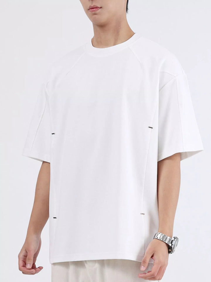 Men's Plus Size Half Sleeve Oversized T-Shirt