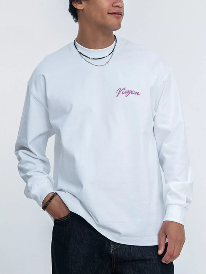 Men's Graphic Long Sleeve T-Shirt
