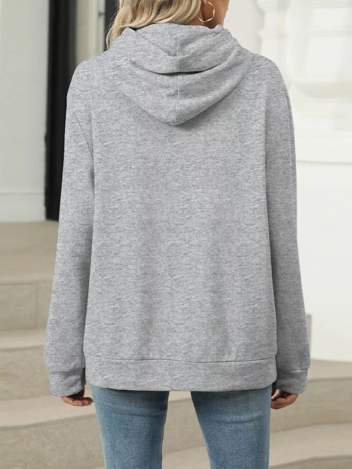 Kangaroo Pocket Long Sleeve Hoodie