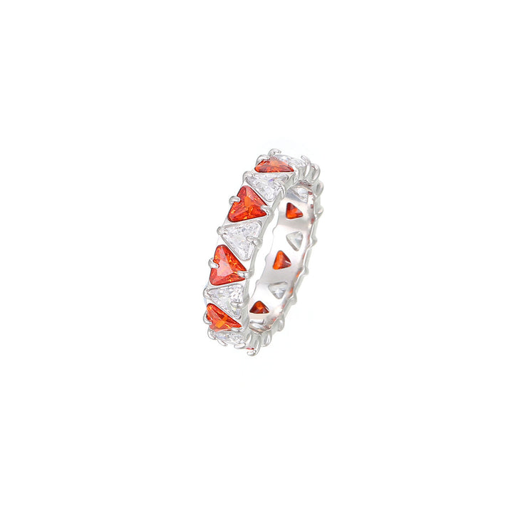 Fashionable Colorful Zircon Ring For Women