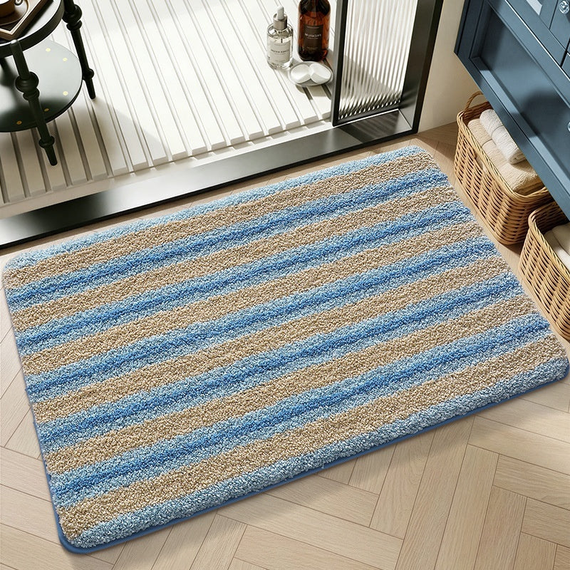 Water-absorbent Non-slip Geometric Lattice Floor Mat