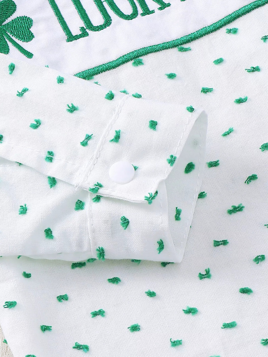 Children's Lucky Charm Gingham Top & Bottom Set