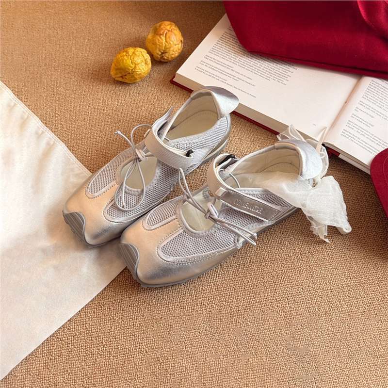 Fashionable Quirky Cute Sporty Functional Mary Jane Sandalsversatile Ballet Flats