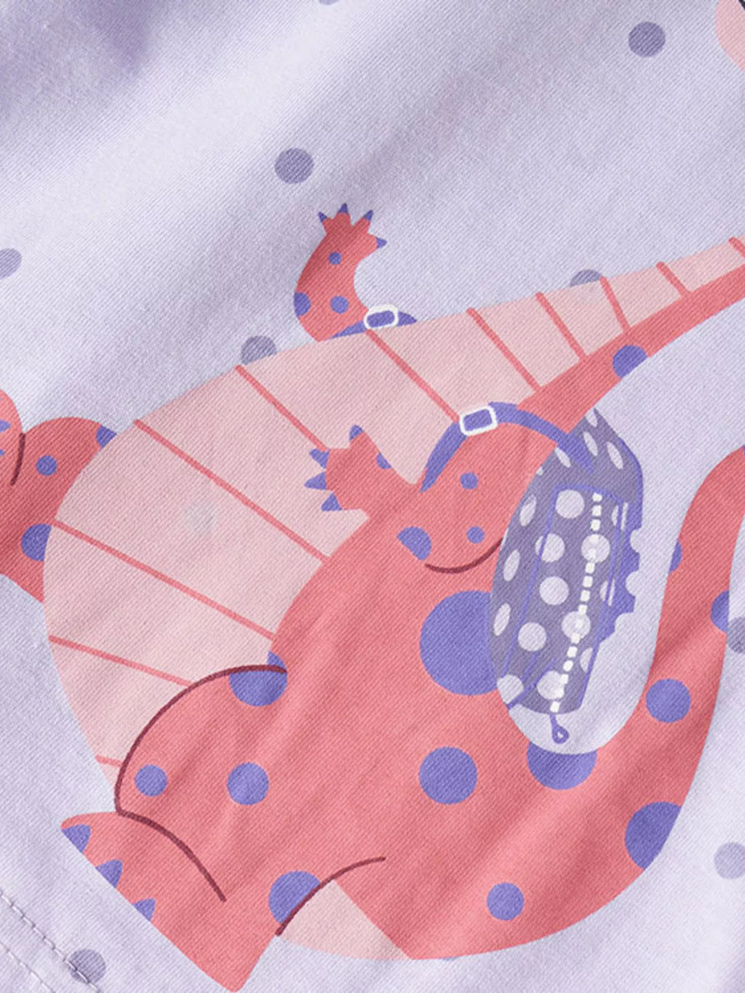 Children's Dinosaur Short Sleeve T-Shirt