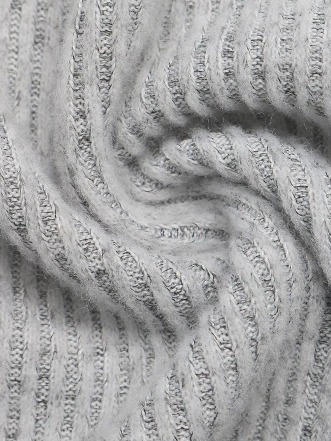 Ribbed Lace Trim Henley T-Shirt